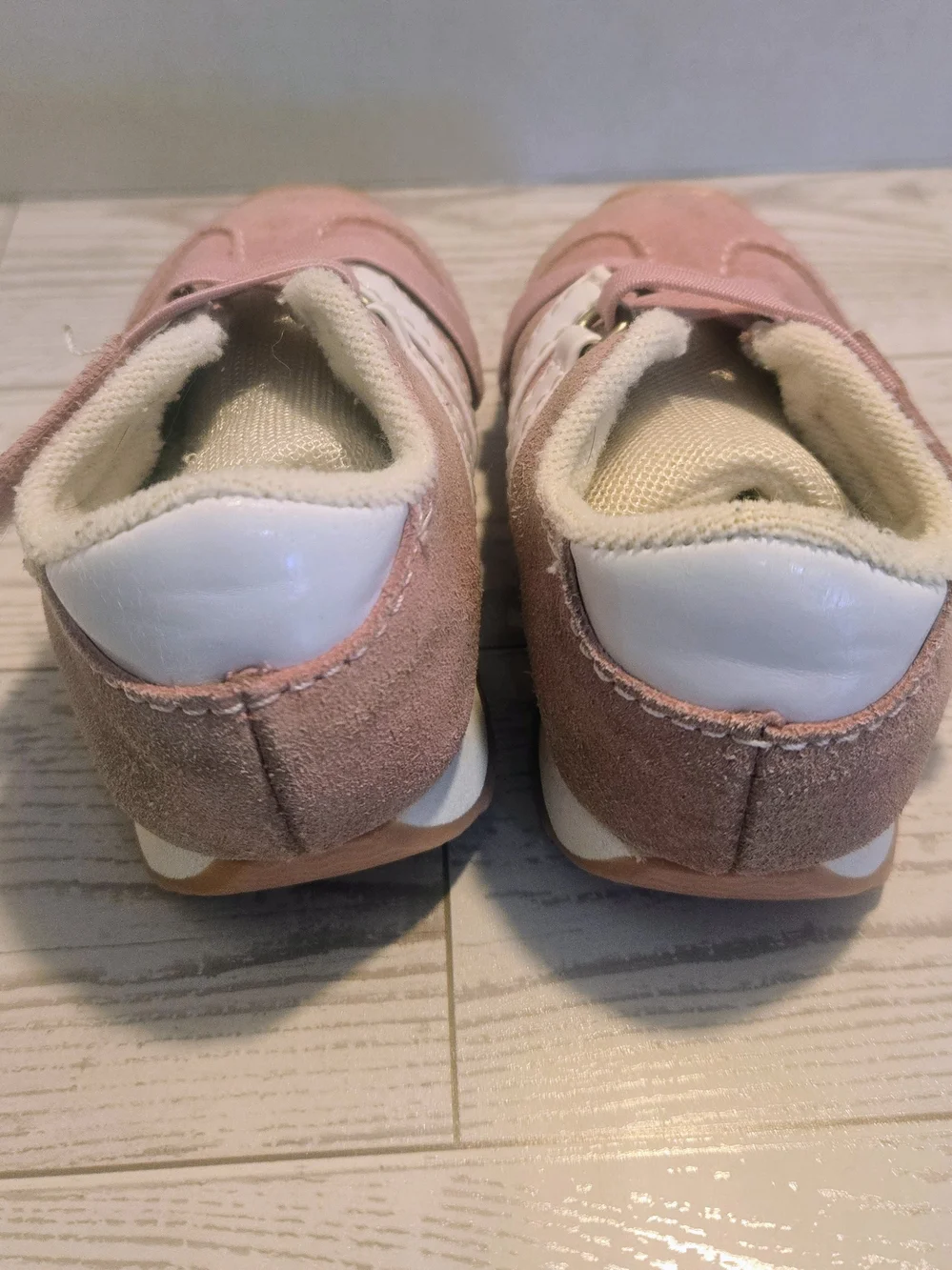 Toddlers Pink Suede Gymboree Trainer Shoes  - Comfortable Everyday Sneakers